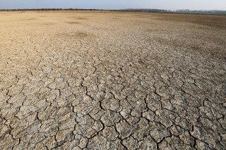 Nouveau cri d'alarme sur le climat avant la COP28 (ici une partie du lagon de Sijoumi en Tunisie).